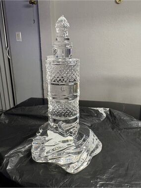 Waterford crystal figurine of a lighthouse from the Lighthouse Collection
